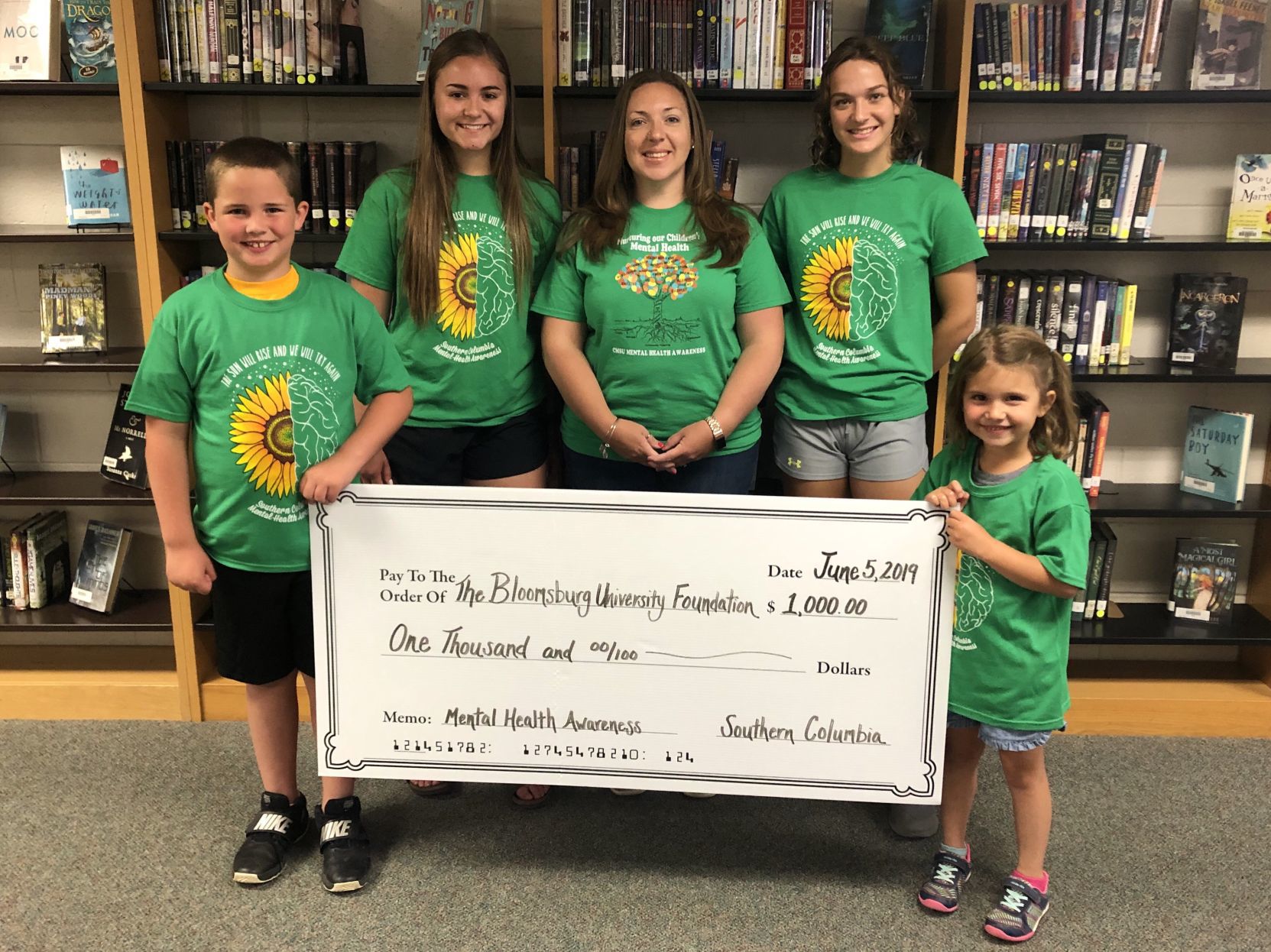 Donation for mental health awareness